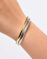 Gold Bangle Bracelet - Brynley