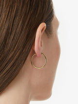 Medium Slim Endless Hoops - Lo Medium