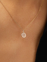 Diamond Necklace - Gold Floating Diamond Necklace