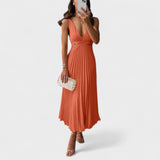 Eva – Robe Midi Fluide