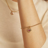 Gold Ball Chain Bracelet