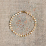 Aurate x Marilyn Monroe: Gold Knot Pearl Bracelet
