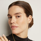 Georgian Toi et Moi Stud Earrings