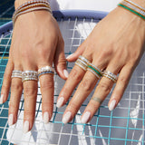 Oval Lab Grown Diamond Eternity Ring