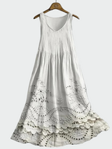 Vestido com Renda Inglesa
