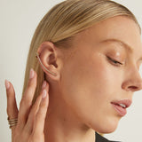 Archival Path Ear Climber Cuff