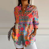 Rafaela – Chemise à Motif Romantique