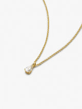 Delicate Solitaire Pendant - Elise Pendant