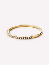 Gold Band Ring - Gold Diamond Eternity Ring