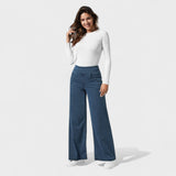 Irene™ — Calças Wide Leg que Flatteiam Todos os Corpos