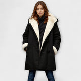 Ana – Manteau Douillet à Fourrure