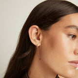 Tapered Huggie Earrings