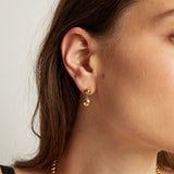 Graduated Ball Drop Earrings