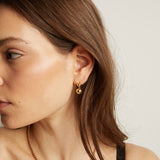 Graduated Ball Drop Earrings