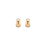 Gold Smooth Arch Hoops Small
