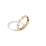 Oval Lab Grown Diamond Eternity Ring