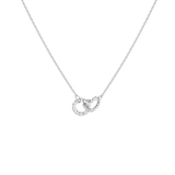 Heart Twist Connection Necklace
