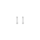 Tapered Huggie Earrings