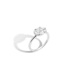1ct Oval Lab Grown Diamond Georgian Ring