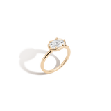 1ct Oval Lab Grown Diamond Georgian Ring