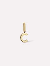 Gold Charm Bracelet - Gold Letter Bracelet