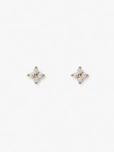 Gold Stud Earrings - Debbie