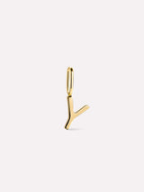 Gold Pendant - Gold Letter Charm