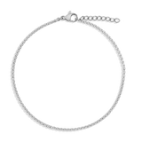 Wave Chain Anklet