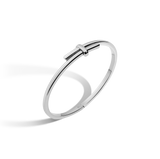 Crossover Hinged Bracelet