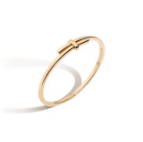 Crossover Hinged Bracelet