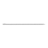 Unbreakable Lab Grown White Sapphire Tennis Bracelet