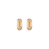 Aurate x Frye: Western Stitch Hoop Earrings