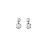 Graduated Ball Drop Earrings