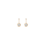 Lab Grown Diamond Georgian Drop Earrings