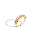 Lab Grown Canary Edwardian Ring
