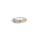 Lab Grown Canary Edwardian Ring