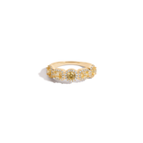 Lab Grown Canary Edwardian Ring