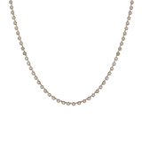 Black Rhodium Georgian Tennis Necklace
