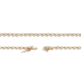 Lab Grown Diamond Georgian Tennis Necklace