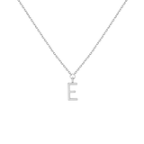 Gold Station Letter Necklace