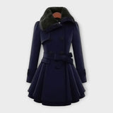 Ema – Manteau Élégant à Fourrure
