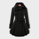 Ema – Manteau Élégant à Fourrure