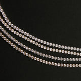 Unbreakable Lab Grown White Sapphire Tennis Bracelet