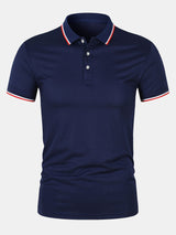 Camisa Polo - Fecho de Botão Malha