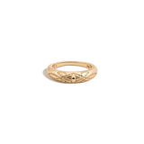 Aurate x Frye: Western Stitch Mini Dome Ring