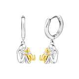 Boucles d'Oreilles Tendresse — Fermoir Rond
