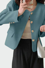 Blazer à la Coupe Élégante