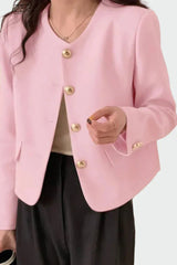 Blazer à la Coupe Élégante