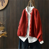 Marlene – Cardigan en Lin