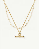 The Andy Everyday Pearl Set | 18ct Gold Plated, Pearl